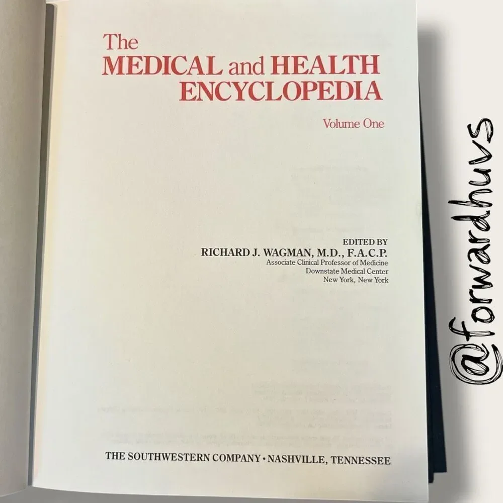 The Medical and Health Encyclopedia – Volumes 1 & 2